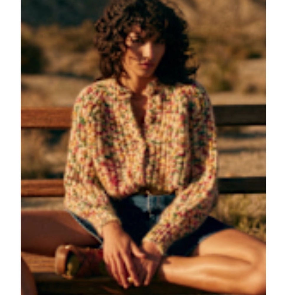 SEZANE EMILE CARDIGAN — MULTICOLOR — SIZE S — SOLD OUT